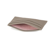 Slim Credit Card Case in Warm Grey Pebble