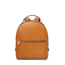 Medium Mount Street Backpack in Smooth Tan