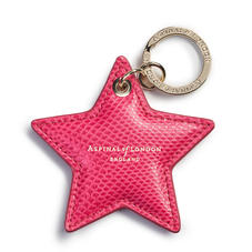 Star Keyring in Raspberry Lizard