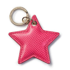 Star Keyring in Raspberry Lizard