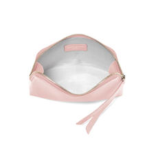 Small Essential Cosmetic Case in Peony Saffiano