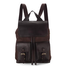 Shadow Rucksack in Brown Nubuck