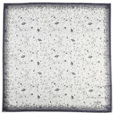 Pegasus Constellation Silk Scarf in Ivory (35.5