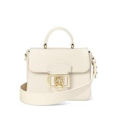 Small Lion Lansdowne Bag in Smooth Ivory