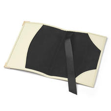 Guard Girls Passport Cover in Ivory Saffiano