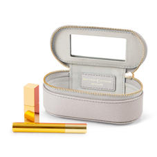 Handbag Tidy All in Light Grey Saffiano