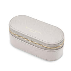 Handbag Tidy All in Light Grey Saffiano