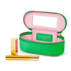 Handbag Tidy All in Bright Green Saffiano