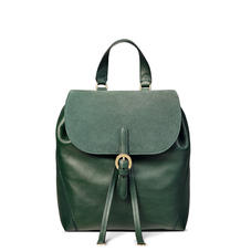 Equestrian Backpack in Smooth Evergreen