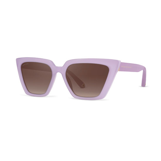 Paris Sunglasses in Lavender Acetate from Aspinal of London