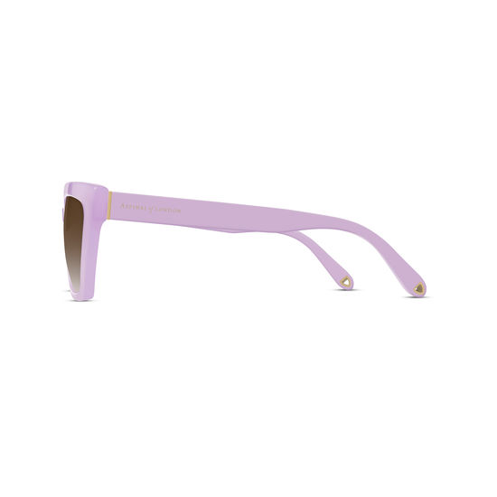 Paris Sunglasses in Lavender Acetate from Aspinal of London