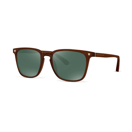 Biarritz Sunglasses in Cognac Acetate from Aspinal of London