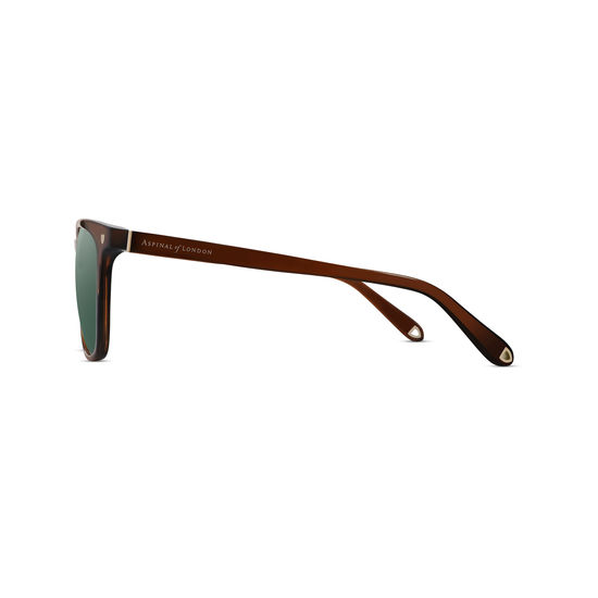 Biarritz Sunglasses in Cognac Acetate from Aspinal of London