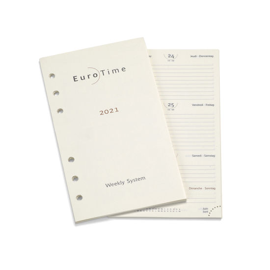 2021 Diary Insert for Large Personal Organiser from Aspinal of London