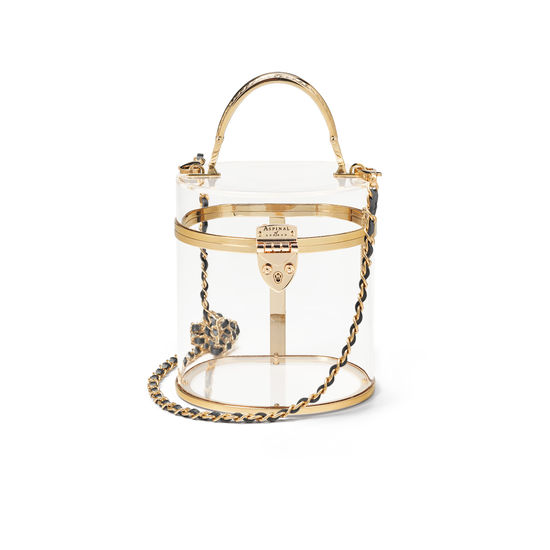 Pandora Bag in Transparent Plexiglass from Aspinal of London