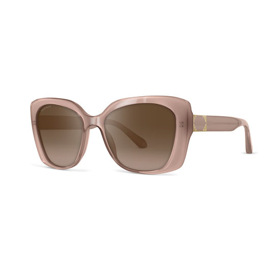 Palermo Sunglasses in Mink Acetate from Aspinal of London