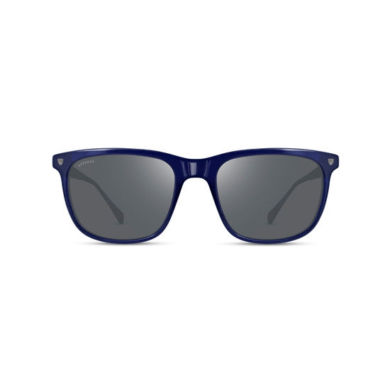 Men’s Roma Sunglasses in Midnight Blue Acetate from Aspinal of London