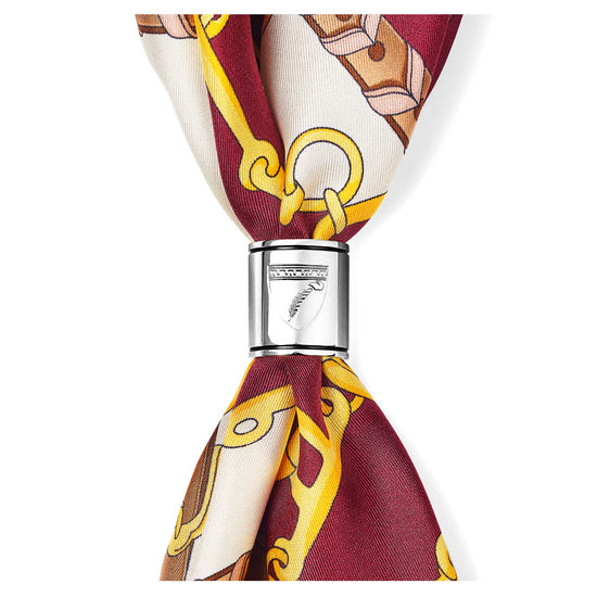 Aspinal Shield Scarf Ring in Silver from Aspinal of London