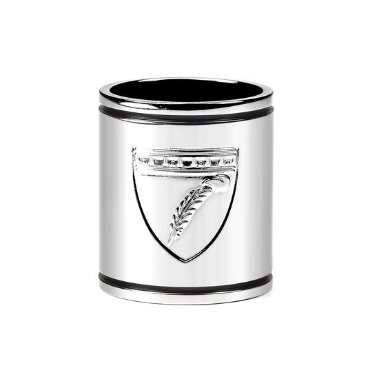 Aspinal Shield Scarf Ring in Silver from Aspinal of London