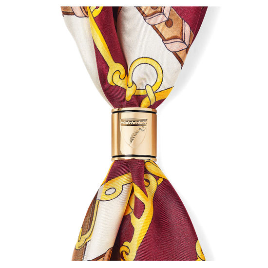 Aspinal Shield Scarf Ring in Gold from Aspinal of London