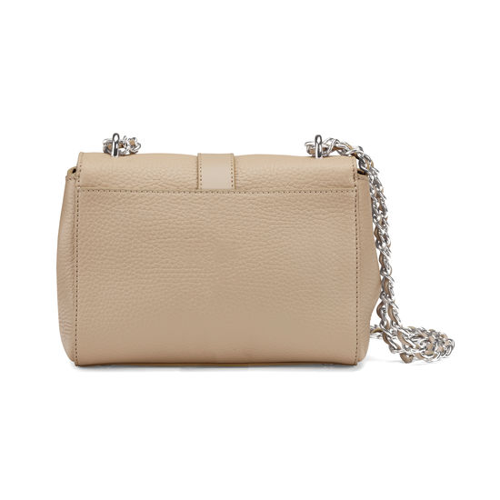 Lottie Bag in Soft Taupe Pebble from Aspinal of London