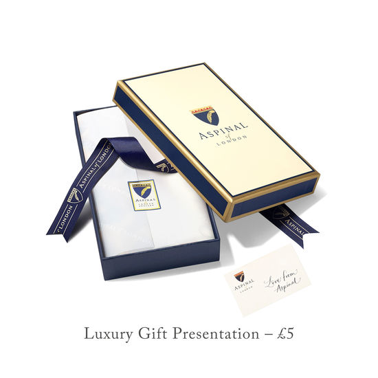 Pure Cashmere Scarf in Navy Blue from Aspinal of London