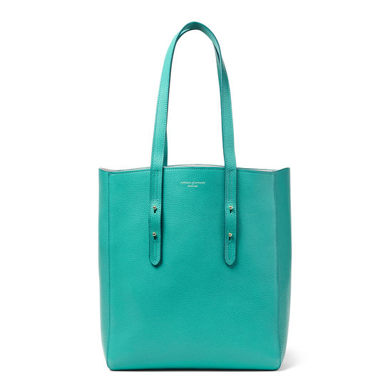 Essential Tote in Chalkhill Blue Pebble from Aspinal of London