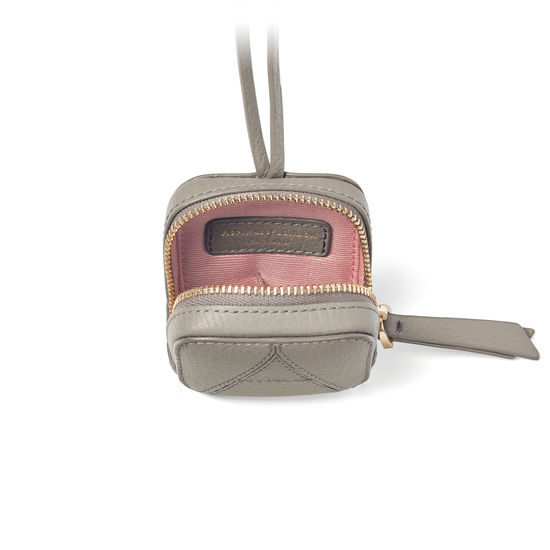 Mini London Case in Warm Grey Pebble from Aspinal of London