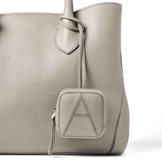 Mini London Case in Warm Grey Pebble from Aspinal of London