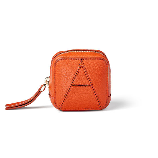 Mini London Case in Marmalade Pebble from Aspinal of London