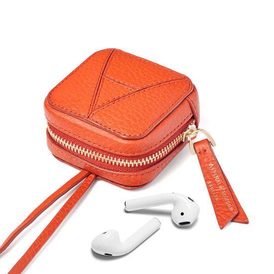 Mini London Case in Marmalade Pebble from Aspinal of London