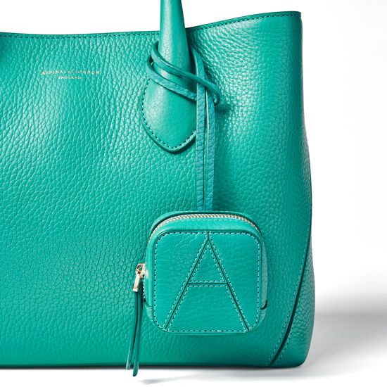 Mini London Case in Chalkhill Blue Pebble from Aspinal of London