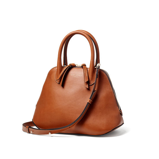 Margot Bag in Smooth Tan from Aspinal of London