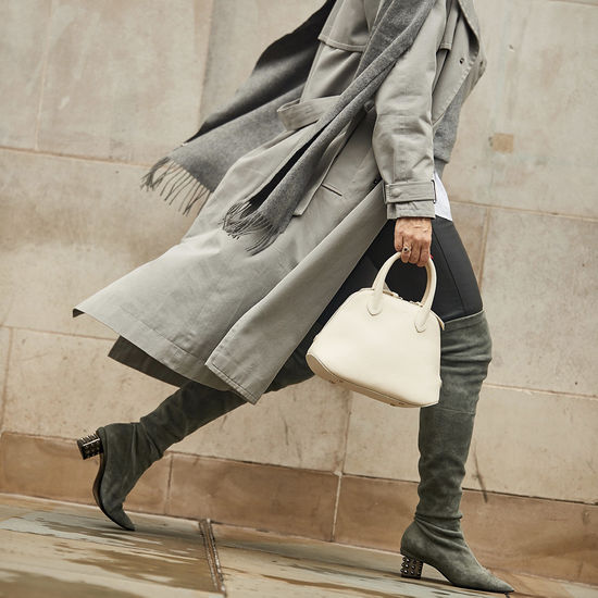 Margot Bag in Smooth Tan from Aspinal of London