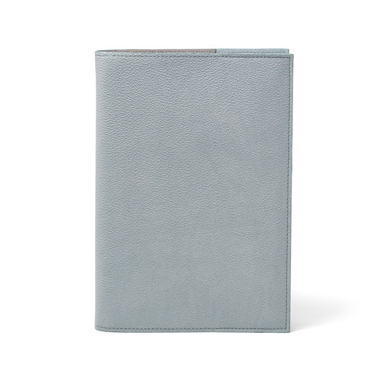 A5 Vegan Refillable Journal in Dark Grey AppleSkin™ from Aspinal of London