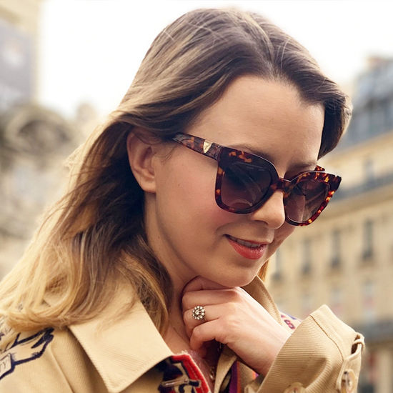 Riviera Sunglasses in Tortoiseshell Acetate from Aspinal of London
