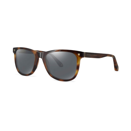 Milano Sunglasses in Tortoiseshell Acetate from Aspinal of London