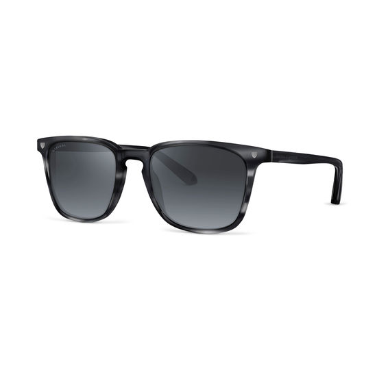 Biarritz Sunglasses in Obsidian Acetate from Aspinal of London