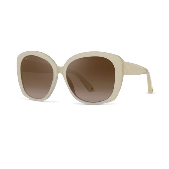 Monaco Sunglasses in Ivory Acetate from Aspinal of London