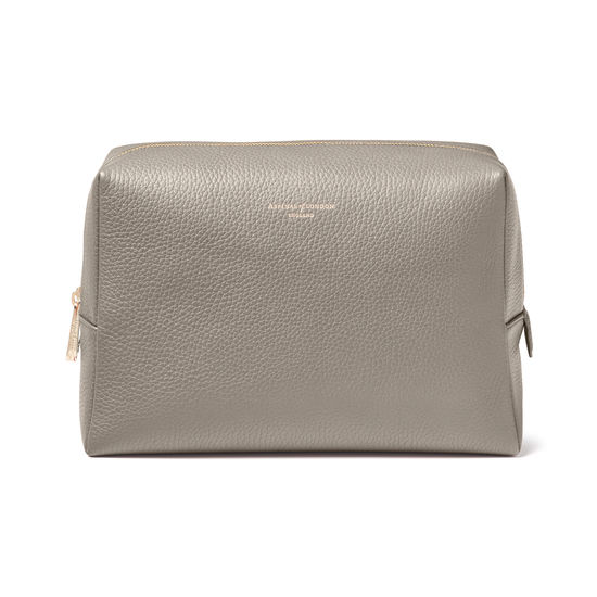 Large London Case in Warm Grey Pebble from Aspinal of London