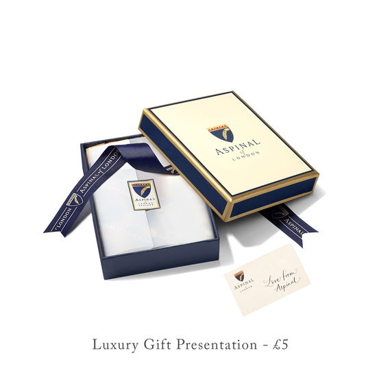 Slim Credit Card Case in Smooth Navy from Aspinal of London