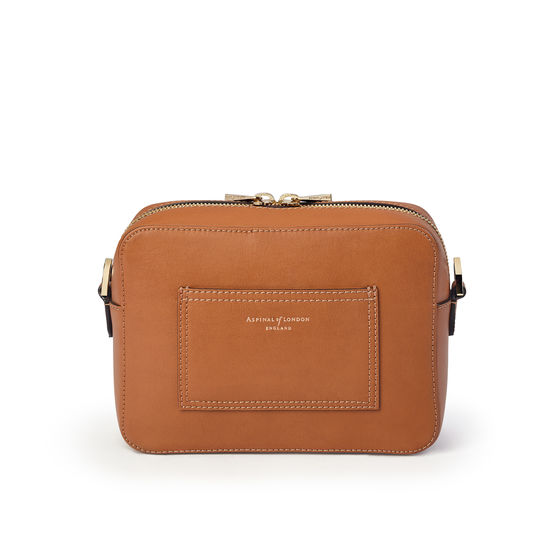 Camera Bag in Smooth Tan from Aspinal of London