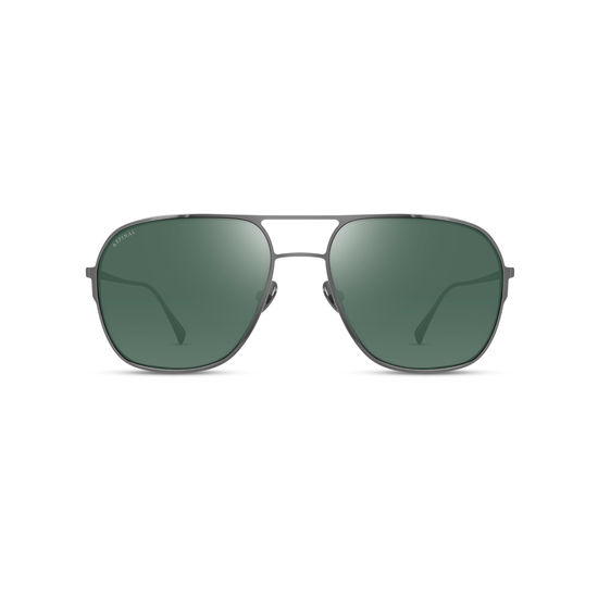 Men’s Maranello Sunglasses in Gun Metal from Aspinal of London