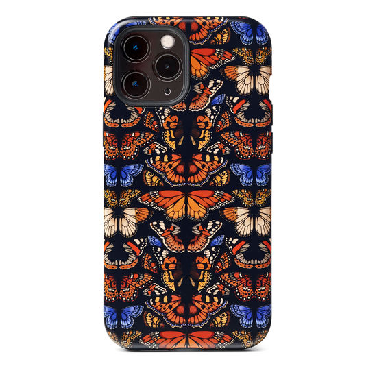 Emily Carter iPhone 12 Pro Max Case - Black British Butterfly from Aspinal of London