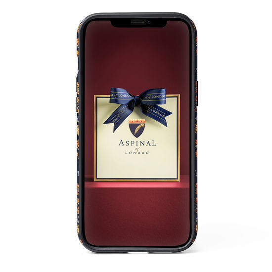 Emily Carter iPhone 12 Pro Max Case - Black British Butterfly from Aspinal of London