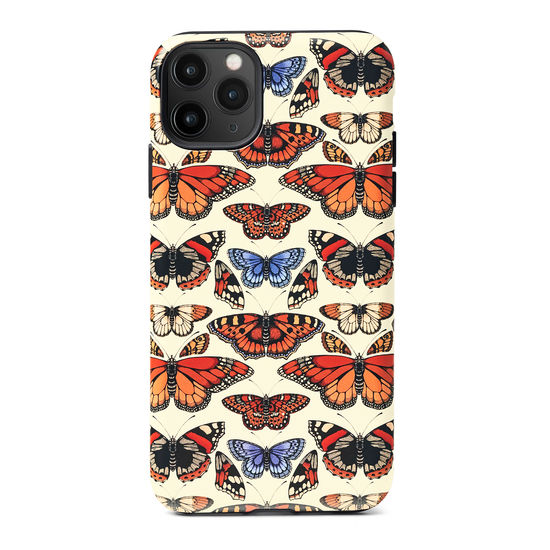 Emily Carter iPhone 11 Pro Max Case - Cream British Butterfly from Aspinal of London