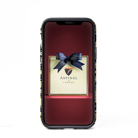 Emily Carter iPhone 12/12 Pro Case - Pearl Baroque from Aspinal of London