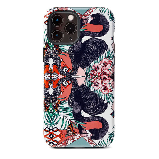 Emily Carter iPhone 12 Pro Max Case - Flamingo from Aspinal of London