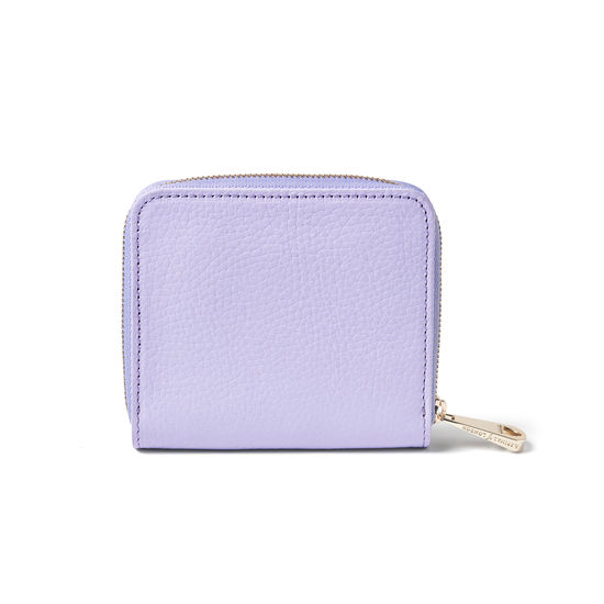 ‘A’ Purse in English Lavender Pebble from Aspinal of London