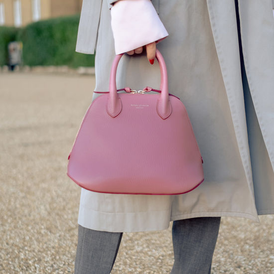 Margot Bag in Marmalade Pebble from Aspinal of London